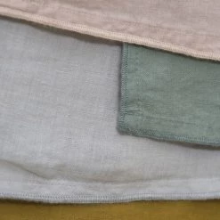 Febronie Sets De Table En Lin (x4) 30x50 Rose -Tabliers et torchons Soldes sets de table en lin x4 30x50 rose 3