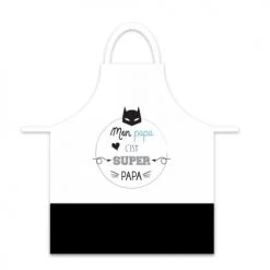 Enesco Tabliers Et Torchons Tablier Adulte à Nouer Super Papa