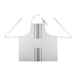 Lovely Casa Tabliers Et Torchons Tablier De Cuisine Avec Poche Coton Naturel 80x80cm