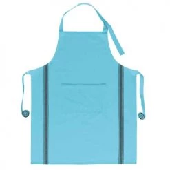 Sensei Maison Tabliers Et Torchons Tablier De Cuisine Bleu Turquoise 70 X 90 Cm