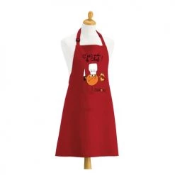 Winkler Tabliers Et Torchons Tablier De Cuisine C'est Moi Le Chef En Coton Rouge 90 X 72