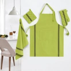 Sensei Maison Tabliers Et Torchons Tablier De Cuisine Pomme 70 X 90 Cm -Tabliers et torchons Soldes tablier de cuisine pomme 70 x 90 cm 9