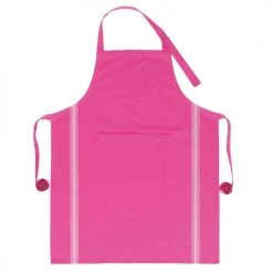 Sensei Maison Tabliers Et Torchons Tablier De Cuisine Rose Indien 70 X 90 Cm