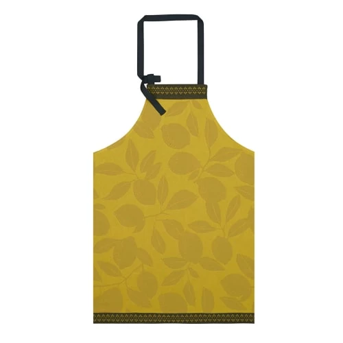 Le Jacquard Français Tabliers Et Torchons Tablier En Coton Jaune 90 X 96 1 Le Jacquard Français Tabliers Et Torchons Tablier En Coton Jaune 90 X 96
