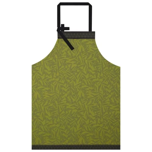 Le Jacquard Français Tabliers Et Torchons Tablier En Coton Olive 90 X 96 1 Le Jacquard Français Tabliers Et Torchons Tablier En Coton Olive 90 X 96