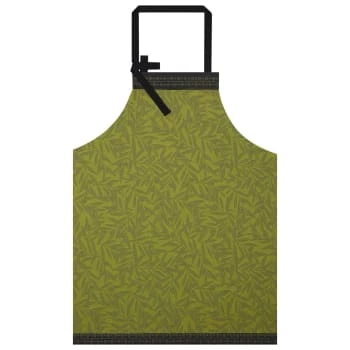 Le Jacquard Français Tabliers Et Torchons Tablier En Coton Olive 90 X 96 3 Le Jacquard Français Tabliers Et Torchons Tablier En Coton Olive 90 X 96 – Image 3