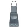Garnier Thiebaut Tabliers Et Torchons Tablier Enduit Imperméable Gris 75x85