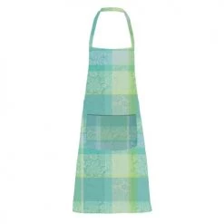 Garnier Thiebaut Tabliers Et Torchons Tablier Enduit Imperméable Vert 75x85