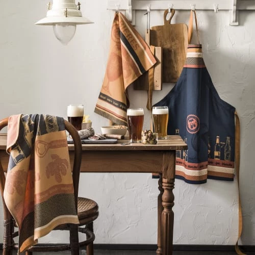 Coucke Tabliers Et Torchons Tablier Imprimé En Coton Multicolore 76x85 2 Coucke Tabliers Et Torchons Tablier Imprimé En Coton Multicolore 76x85 – Image 2