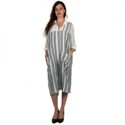 Sensei Maison Tabliers Et Torchons Tablier Japonais En Lin Lavé Anthracite Taille Unique -Tabliers et torchons Soldes tablier japonais en lin lave anthracite taille unique 5