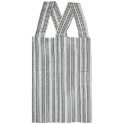 Sensei Maison Tabliers Et Torchons Tablier Japonais En Lin Lavé Anthracite Taille Unique -Tabliers et torchons Soldes tablier japonais en lin lave anthracite taille unique 7