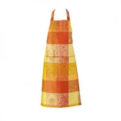 Garnier Thiebaut Tabliers Et Torchons Tablier Orange 80x90