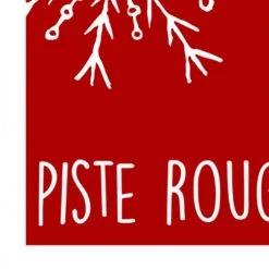 Wadiga Tabliers Et Torchons Torchon 100% Coton Piste Rouge - 50x70cm -Tabliers et torchons Soldes torchon 100 coton piste rouge 50x70cm 2