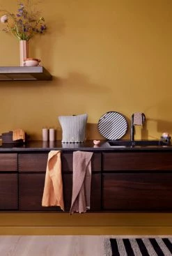 OYOY Living Design Tabliers Et Torchons Torchon Aubergine En Coton Organique H58x38cm -Tabliers et torchons Soldes torchon aubergine en coton organique h58x38cm 2