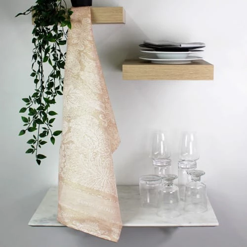 Garnier Thiebaut Tabliers Et Torchons Torchon Beige 56x77 2 Garnier Thiebaut Tabliers Et Torchons Torchon Beige 56x77 – Image 2