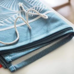 Maison Jean-Vier Tabliers Et Torchons Torchon Bleu 50x70 Cm -Tabliers et torchons Soldes torchon bleu 50x70 cm 4