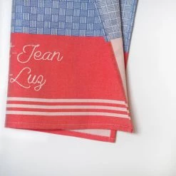 Maison Jean-Vier Tabliers Et Torchons Torchon Bleu 50x70 Cm -Tabliers et torchons Soldes torchon bleu 50x70 cm 7