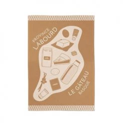 Maison Jean-Vier Tabliers Et Torchons Torchon Coton Beige 50x70 Cm