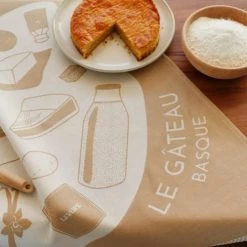 Maison Jean-Vier Tabliers Et Torchons Torchon Coton Beige 50x70 Cm -Tabliers et torchons Soldes torchon coton beige 50x70 cm 4