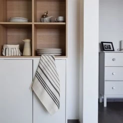 Maison Jean-Vier Tabliers Et Torchons Torchon Coton Blanc 50x70 Cm -Tabliers et torchons Soldes torchon coton blanc 50x70 cm 3