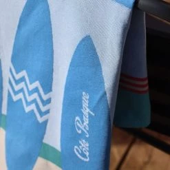 Maison Jean-Vier Tabliers Et Torchons Torchon Coton Bleu 50x70 Cm -Tabliers et torchons Soldes torchon coton bleu 50x70 cm 2