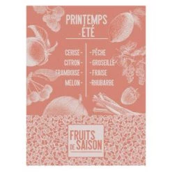 Le Jacquard Français Tabliers Et Torchons Torchon En Coton Moutarde 60 X 80 -Tabliers et torchons Soldes torchon en coton abricot 60 x 80