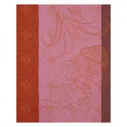 Le Jacquard Français Tabliers Et Torchons Torchon En Coton Anemone 60 X 80