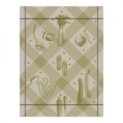 Le Jacquard Français Tabliers Et Torchons Torchon En Coton Asperge 60 X 80