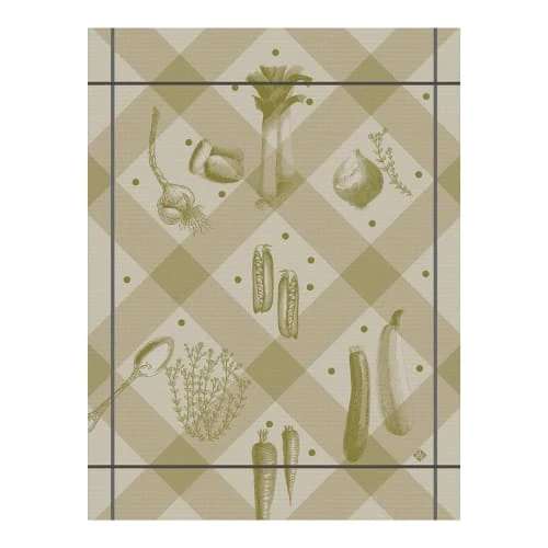 Le Jacquard Français Tabliers Et Torchons Torchon En Coton Asperge 60 X 80 1 Le Jacquard Français Tabliers Et Torchons Torchon En Coton Asperge 60 X 80