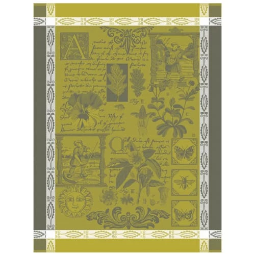 Le Jacquard Français Tabliers Et Torchons Torchon En Coton Bergamote 60 X 80 1 Le Jacquard Français Tabliers Et Torchons Torchon En Coton Bergamote 60 X 80