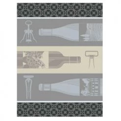 Le Jacquard Français Tabliers Et Torchons Torchon En Coton Blanc 60 X 80