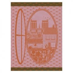 Le Jacquard Français Tabliers Et Torchons Torchon En Coton Capucine 60 X 80