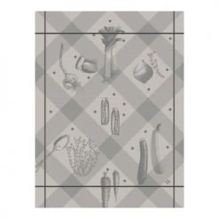 Le Jacquard Français Tabliers Et Torchons Torchon En Coton Champignon 60 X 80