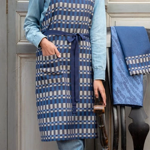 Le Jacquard Français Tabliers Et Torchons Torchon En Coton Denim 60 X 80 2 Le Jacquard Français Tabliers Et Torchons Torchon En Coton Denim 60 X 80 – Image 2