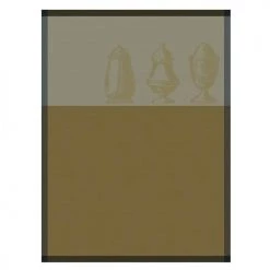 Le Jacquard Français Tabliers Et Torchons Torchon En Coton Dore 60 X 80