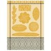 Le Jacquard Français Tabliers Et Torchons Torchon En Coton Doré 60 X 80