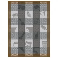 Le Jacquard Français Tabliers Et Torchons Torchon En Coton Equinoxe 60 X 80