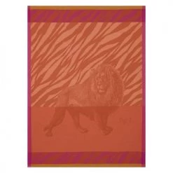 Le Jacquard Français Tabliers Et Torchons Torchon En Coton Fauve 60 X 80