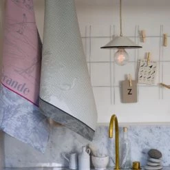 Le Jacquard Français Tabliers Et Torchons Torchon En Coton Fleur 60 X 80 -Tabliers et torchons Soldes torchon en coton fleur 60 x 80 8