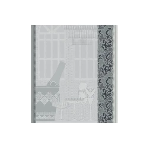 Le Jacquard Français Tabliers Et Torchons Torchon En Coton Gris 80x60 1 Le Jacquard Français Tabliers Et Torchons Torchon En Coton Gris 80x60