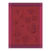 Le Jacquard Français Tabliers Et Torchons Torchon En Coton Hibiscus 60 X 80