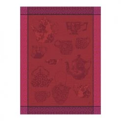Le Jacquard Français Tabliers Et Torchons Torchon En Coton Hibiscus 60 X 80