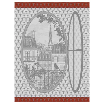 Le Jacquard Français Tabliers Et Torchons Torchon En Coton Prunus 60 X 80 4 Le Jacquard Français Tabliers Et Torchons Torchon En Coton Prunus 60 X 80 – Image 4