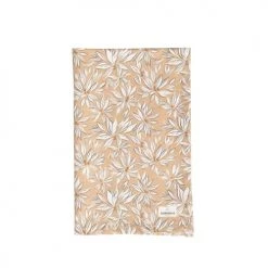 Gabrielle Paris Tabliers Et Torchons Torchon En Coton Imprimé Feuille Beige 45x70