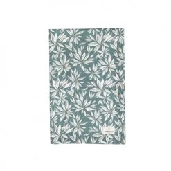 Gabrielle Paris Tabliers Et Torchons Torchon En Coton Imprimé Feuille Bleue 45x70