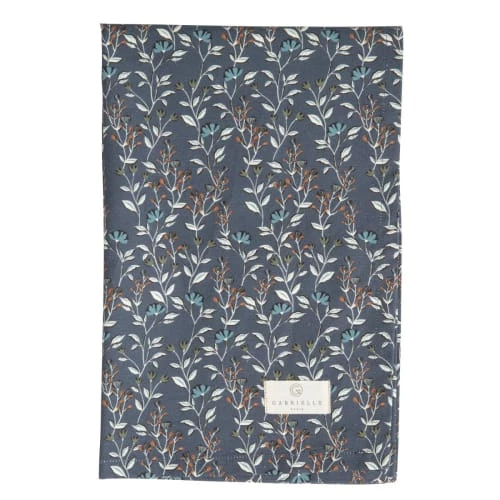 Gabrielle Paris Tabliers Et Torchons Torchon En Coton Imprimé Fleuri Bleu Foncé 45x70 1 Gabrielle Paris Tabliers Et Torchons Torchon En Coton Imprimé Fleuri Bleu Foncé 45x70