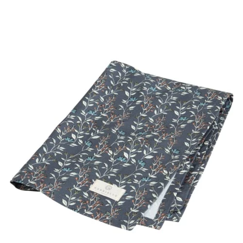 Gabrielle Paris Tabliers Et Torchons Torchon En Coton Imprimé Fleuri Bleu Foncé 45x70 4 Gabrielle Paris Tabliers Et Torchons Torchon En Coton Imprimé Fleuri Bleu Foncé 45x70 – Image 4