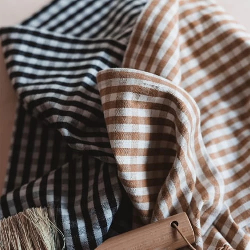 Gabrielle Paris Tabliers Et Torchons Torchon En Coton Imprimé Vichy Noir 45x70 2 Gabrielle Paris Tabliers Et Torchons Torchon En Coton Imprimé Vichy Noir 45x70 – Image 2