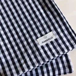 Gabrielle Paris Tabliers Et Torchons Torchon En Coton Imprimé Vichy Noir 45x70 7 Gabrielle Paris Tabliers Et Torchons Torchon En Coton Imprimé Vichy Noir 45x70 -Tabliers et torchons Soldes torchon en coton imprime vichy noir 45x70 4