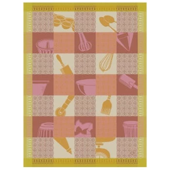 Le Jacquard Français Tabliers Et Torchons Torchon En Coton Macaron 60 X 80 2 Le Jacquard Français Tabliers Et Torchons Torchon En Coton Macaron 60 X 80 – Image 2